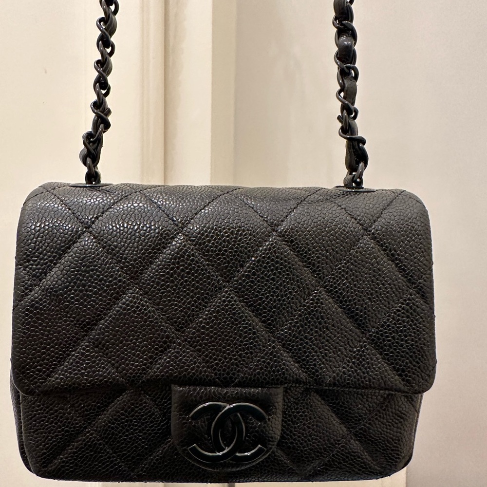 Chanel incognito square mini new full set with tags Rare unicorn